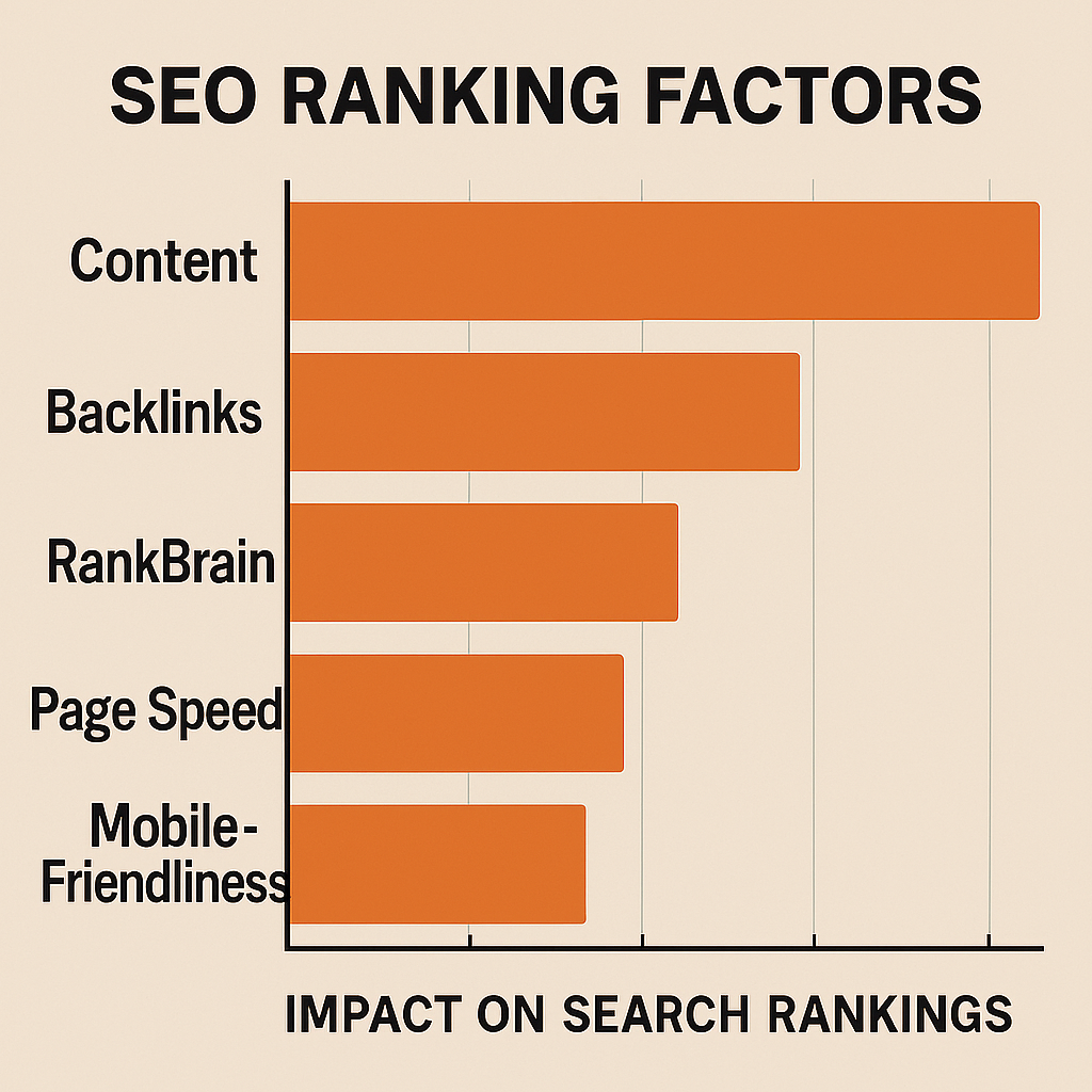 SEO Ranking Factors Infographic